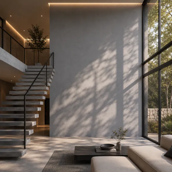 Cool Grey Fine Aggregate Concrete Texture back