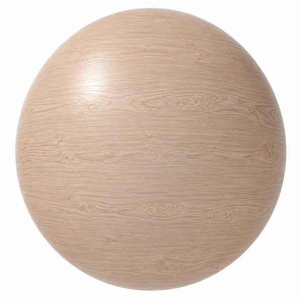Pale Beige Knotted Wavy Grain Wood Texture