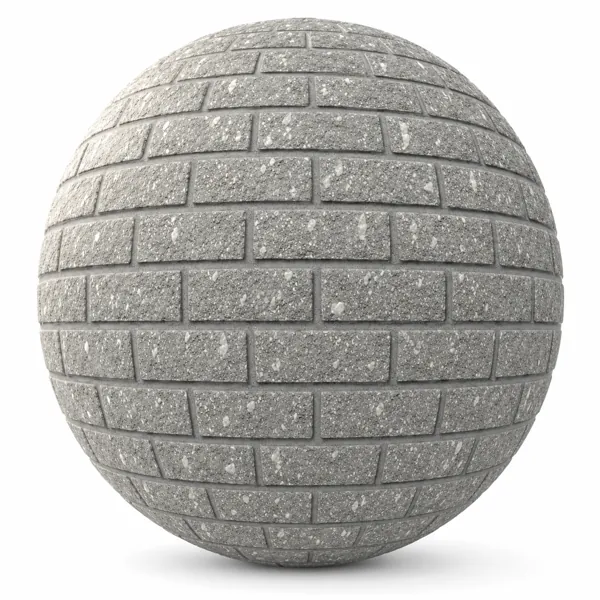 Speckled Gray Stone Brick Texture – Dark Gray Joints Texture