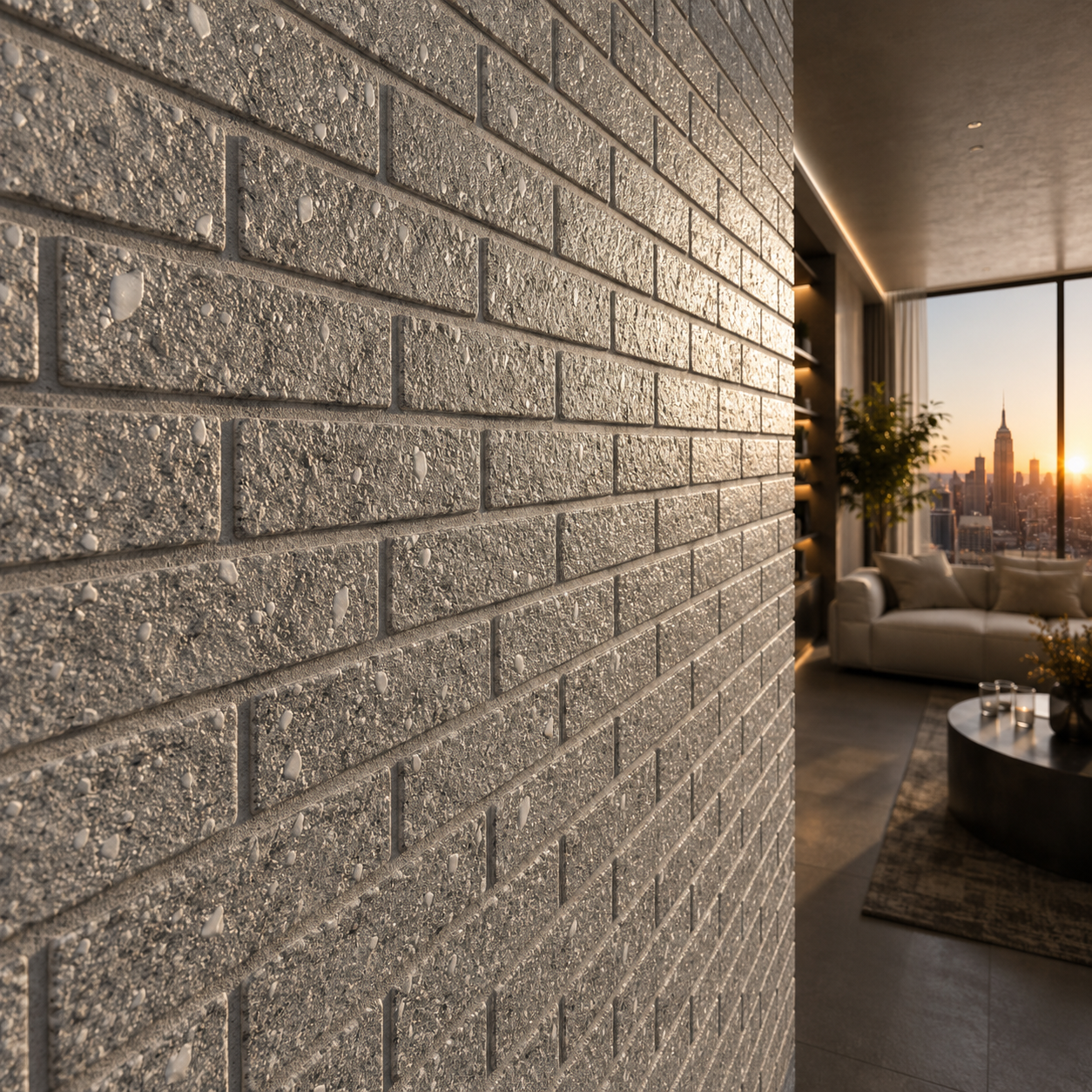 Speckled Gray Stone Brick Texture – Dark Gray Joints Texture 2