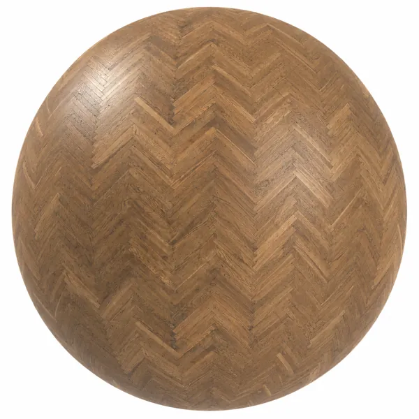 Warm Caramel Herringbone Parquet – Fine Strip Grain Texture
