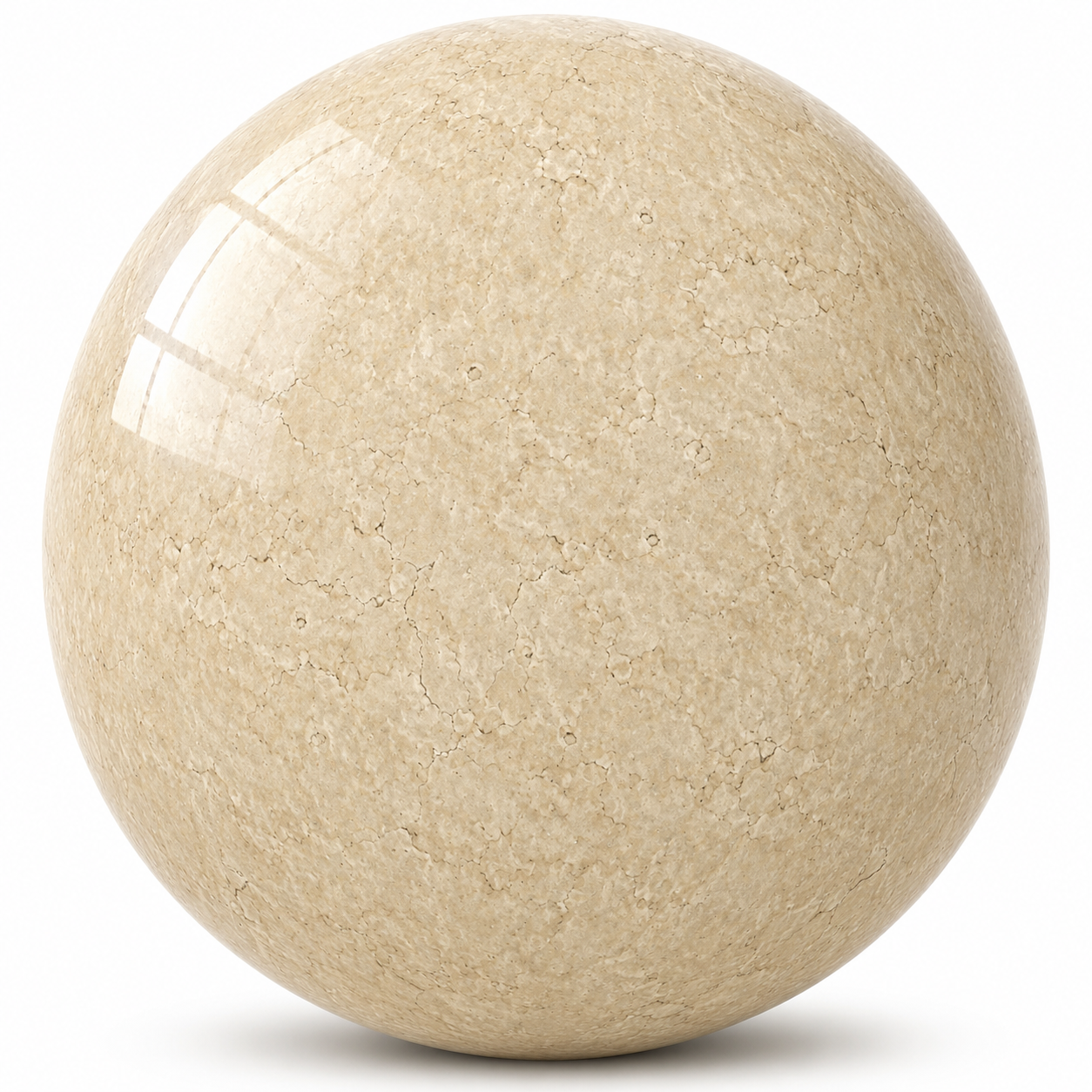 Warm Beige Marble Texture – Fine Crackle Veining 1