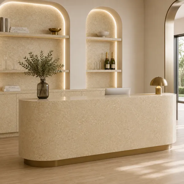 Warm Beige Marble Texture – Fine Crackle Veining back