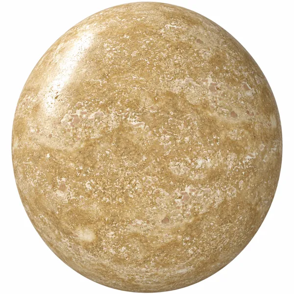 Golden Honey Beige Travertine Mottled Mineral Texture