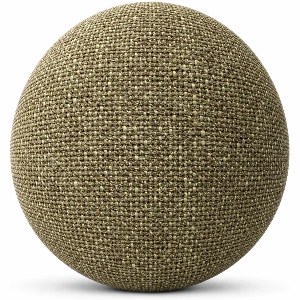 Olive Green Woven Fabric Texture – Dense Flecked Weave