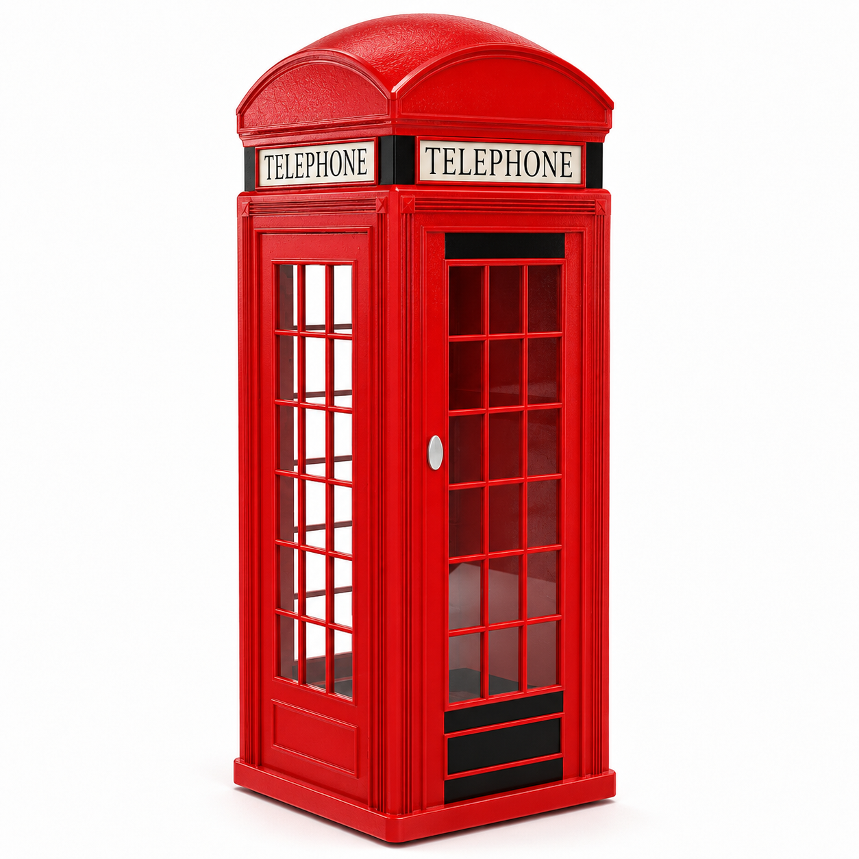 British Red Telephone Box 3D Model