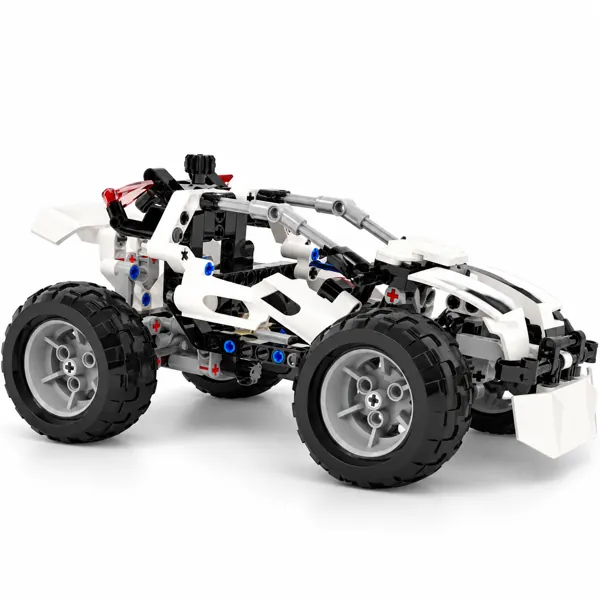 Building Block Off-Road Buggy Toy 3D Model