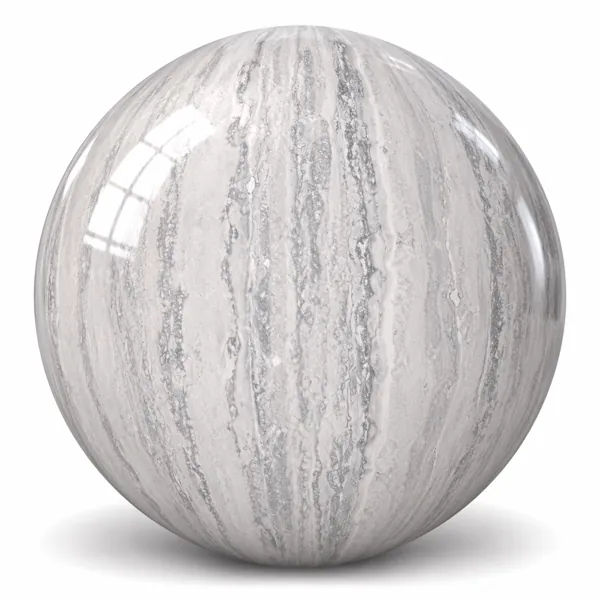 Pearl Grey Linear Travertine Effect Ceramic Texture