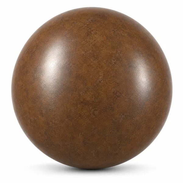 Warm Rust Brown Oxidized Metal Texture