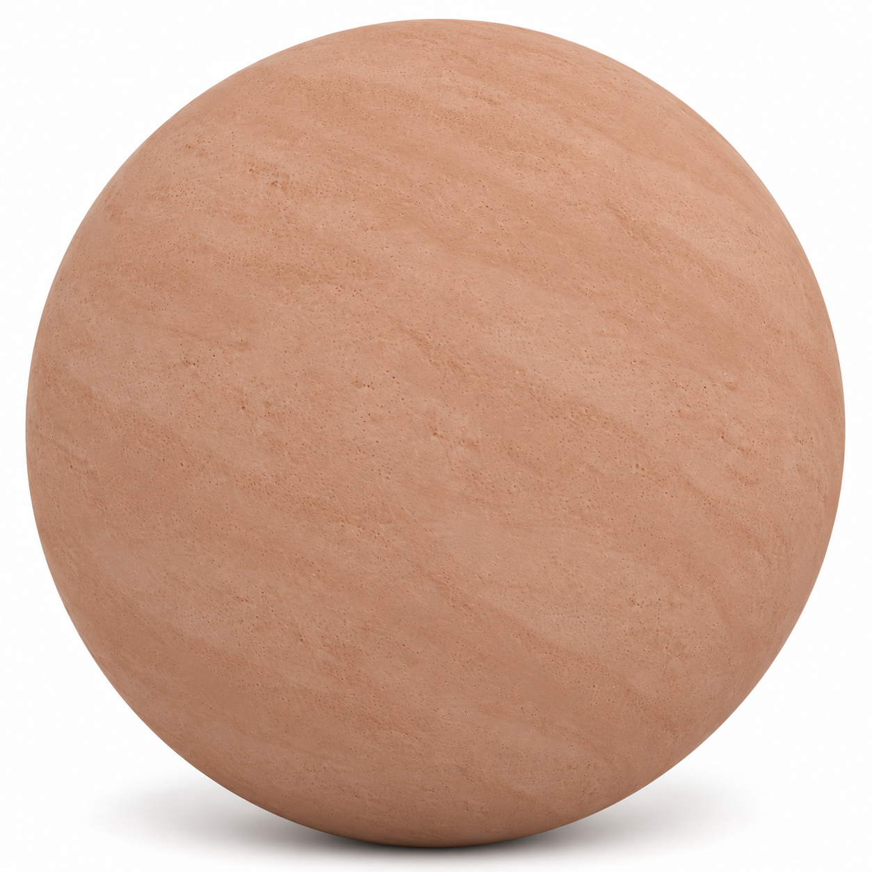 Warm Terracotta Soft Brushed Plaster Texture 1