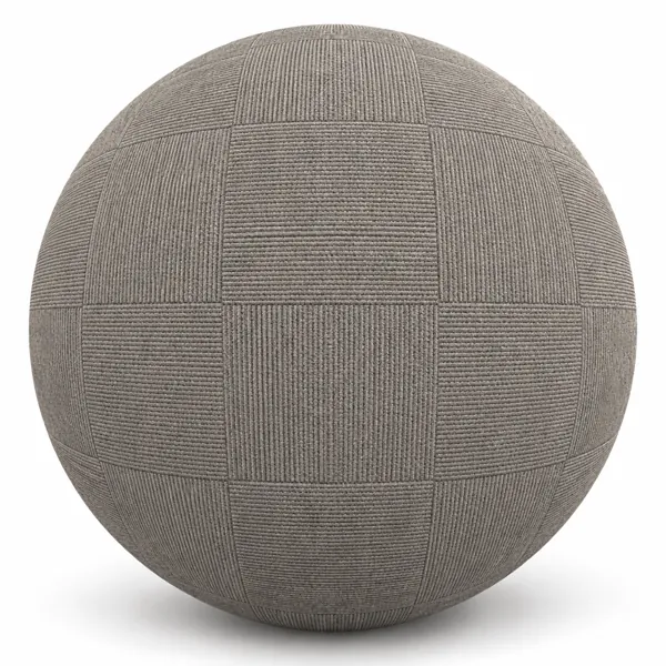 Warm Taupe Ribbed Checker Tile Carpet Texture
