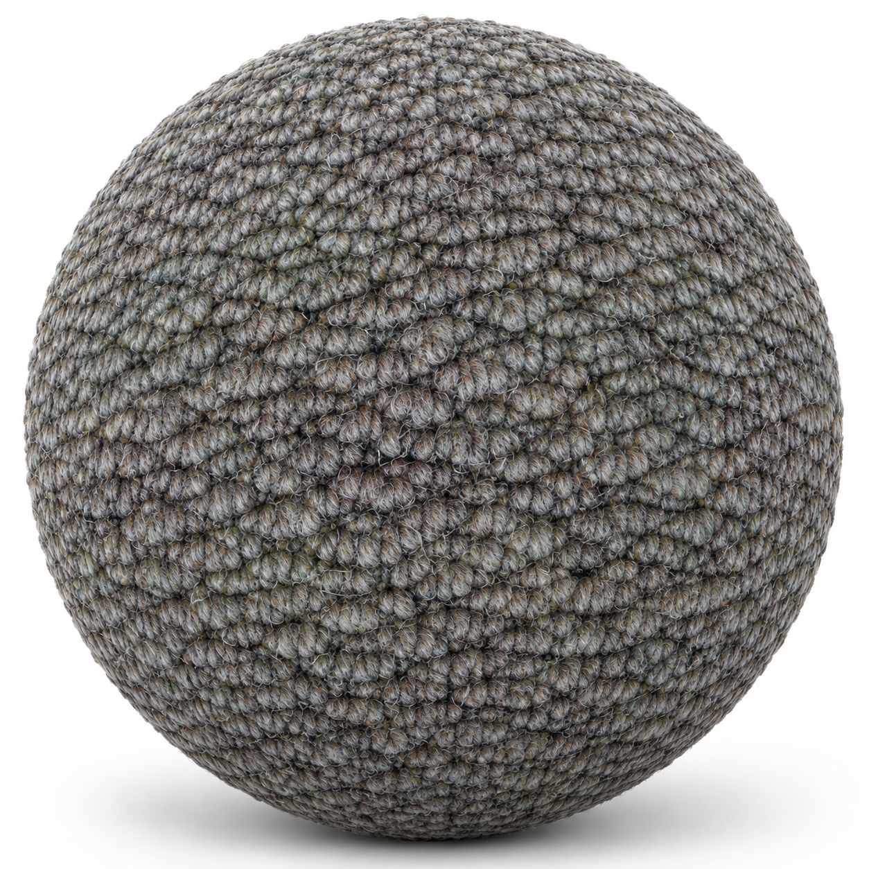 Gray Brown Dense Loop Carpet Texture