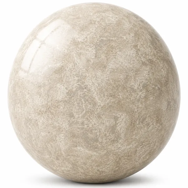 Beige Marble Texture – Cloudy Fossil Grain