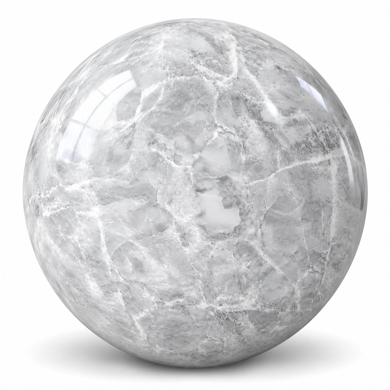 Ivory White Crystalline Veined Ceramic Texture