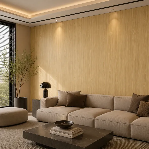 Warm Honey Grain Light Oak Wood Texture back