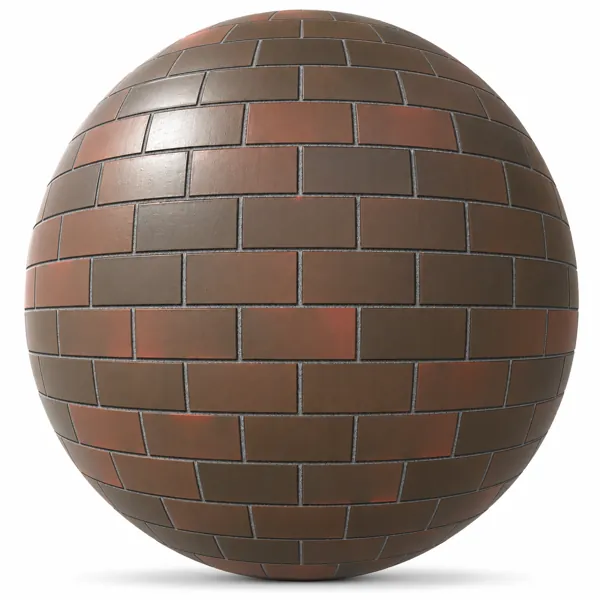 Dark Brown Rectangular Stone Block Texture