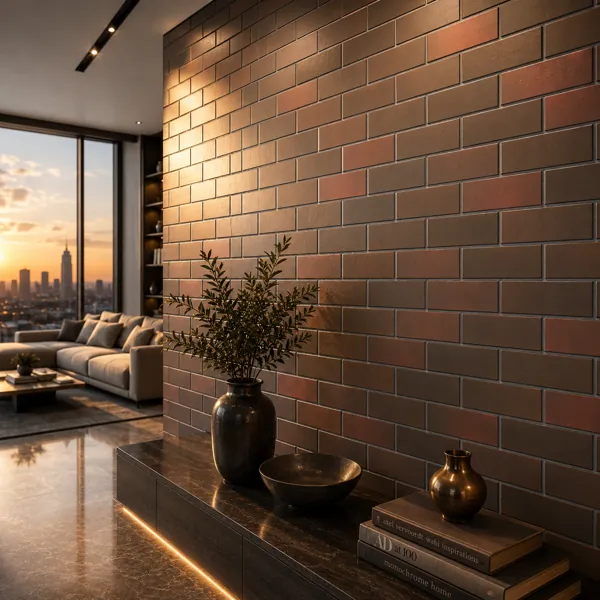 Dark Brown Rectangular Stone Block Texture back