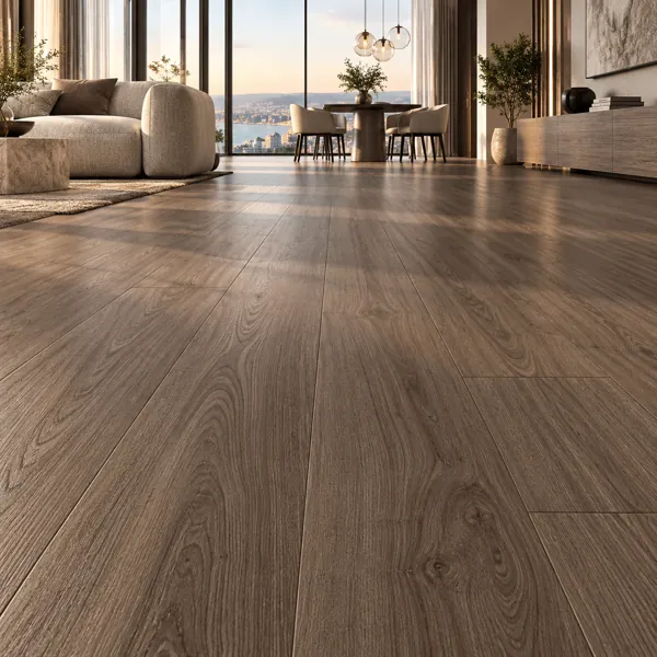 Dark Walnut Brown Linear Grain Parquet Texture back