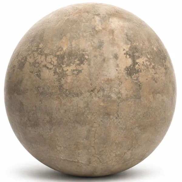 Weathered Beige Crackled Plaster Texture