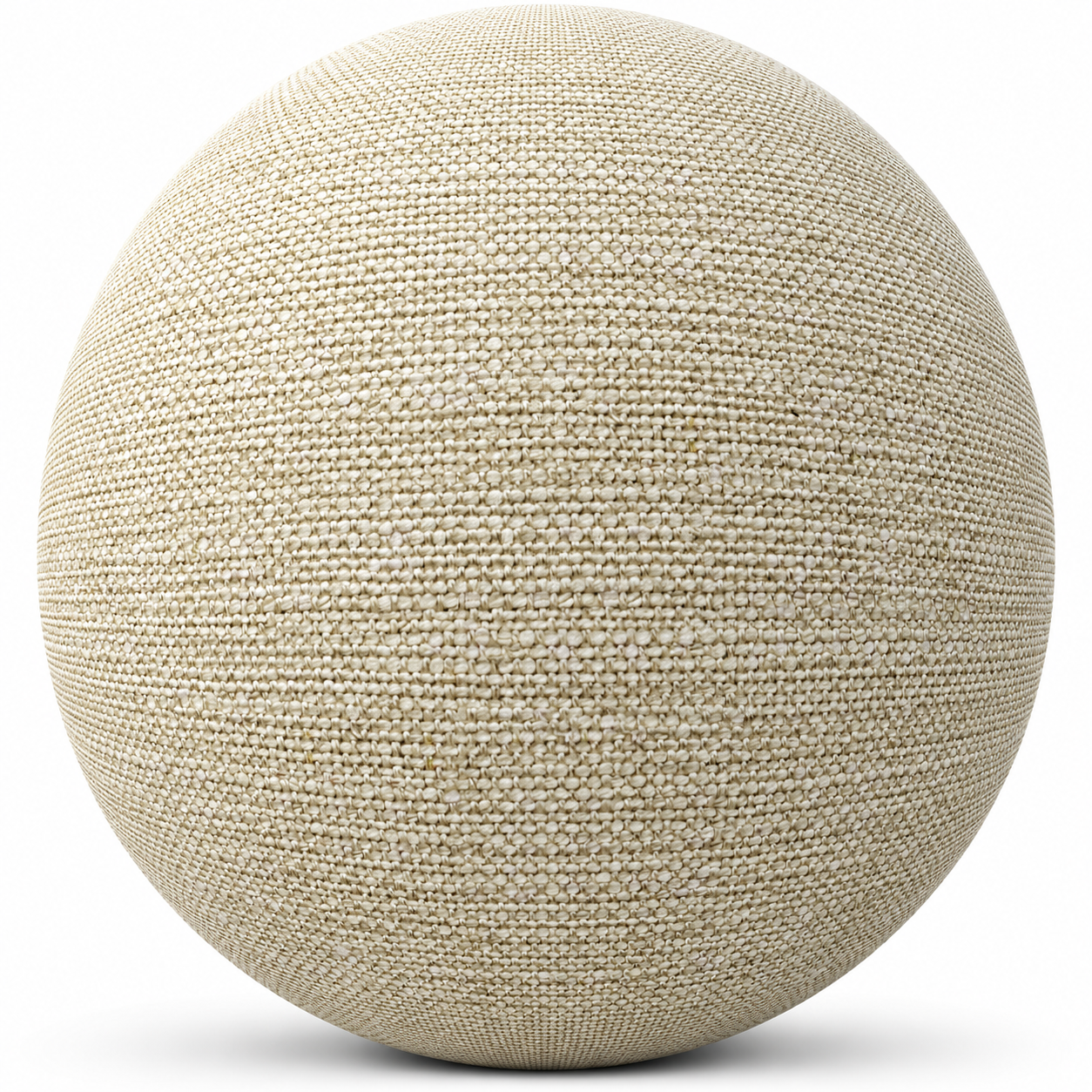 Warm Cream Woven Fabric Texture – Chunky Pebble Weave