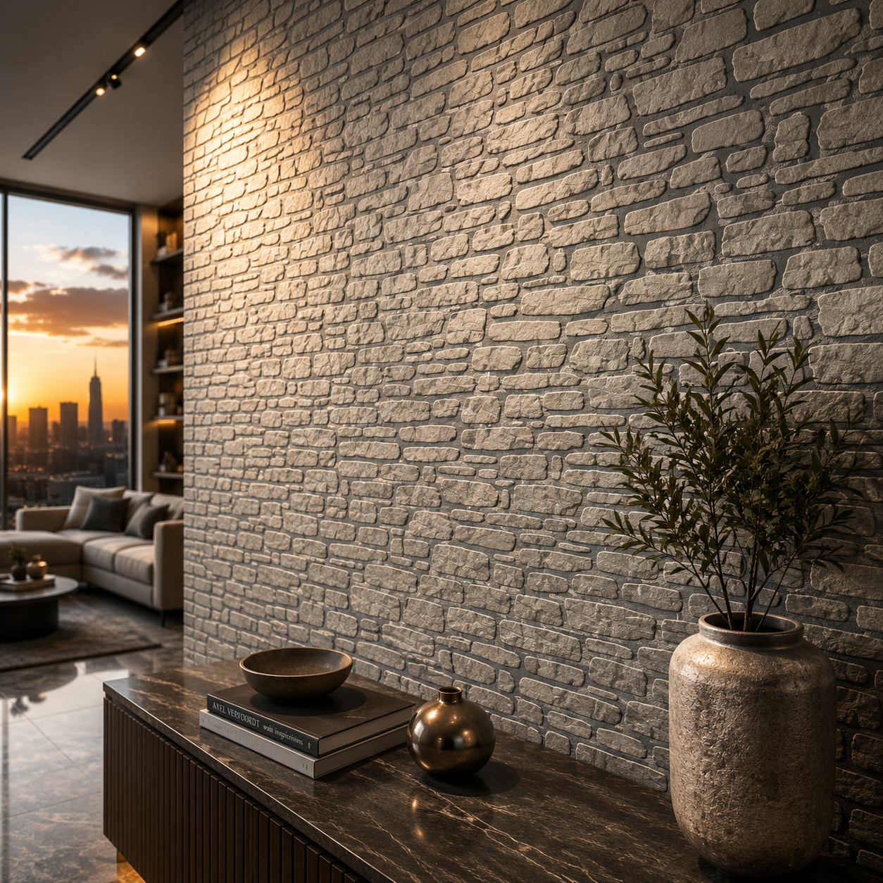 Light Limestone Brick Texture 2