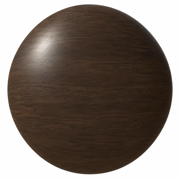 Deep Espresso Brown Horizontal Swirl Grain Wood Texture