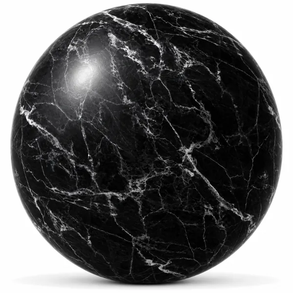 Black Marble – Broken White Web Veins