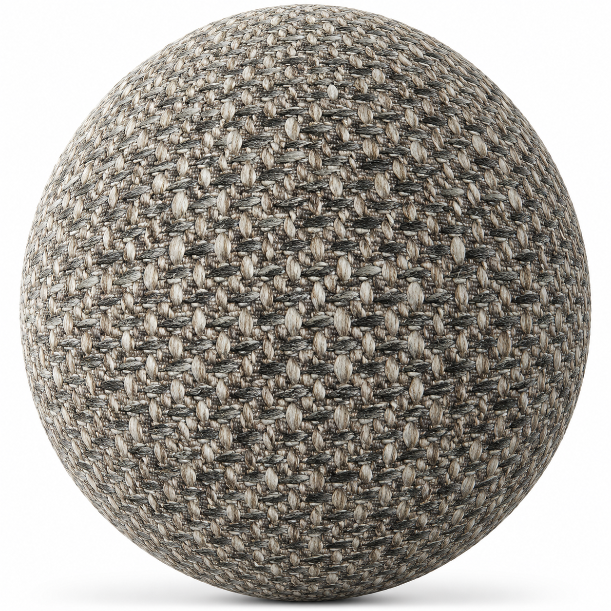Beige & Charcoal Basket Weave Woven Fabric Texture 1