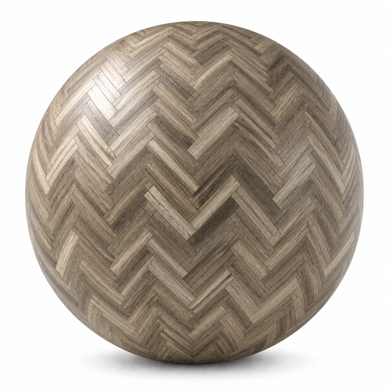 Weathered Herringbone Parquet Texture – Taupe Grain 1