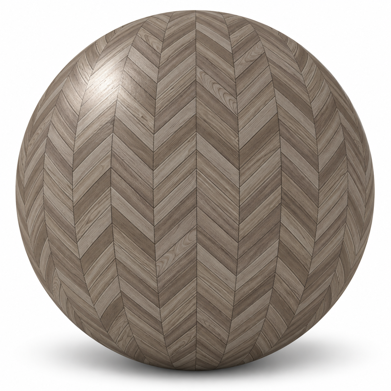 Smoky Greige Chevron Oak Parquet Texture 1