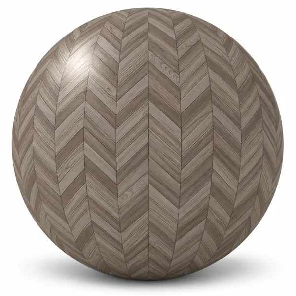 Smoky Greige Chevron Oak Parquet Texture