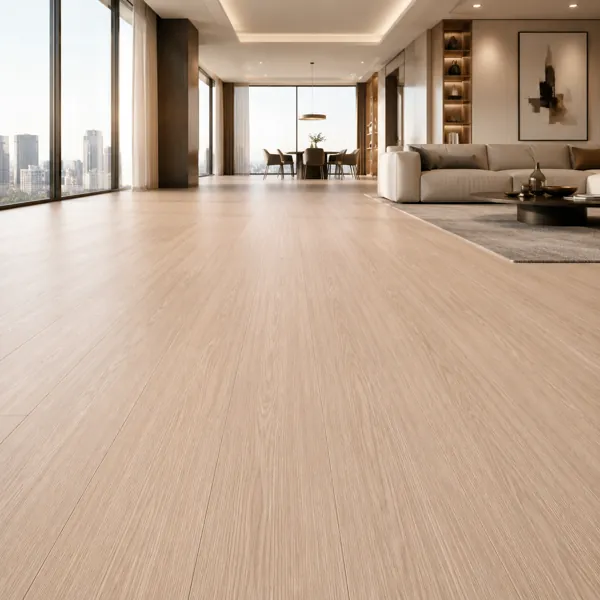 Pale Blush Wood Parquet – Fine Linear Grain Texture back