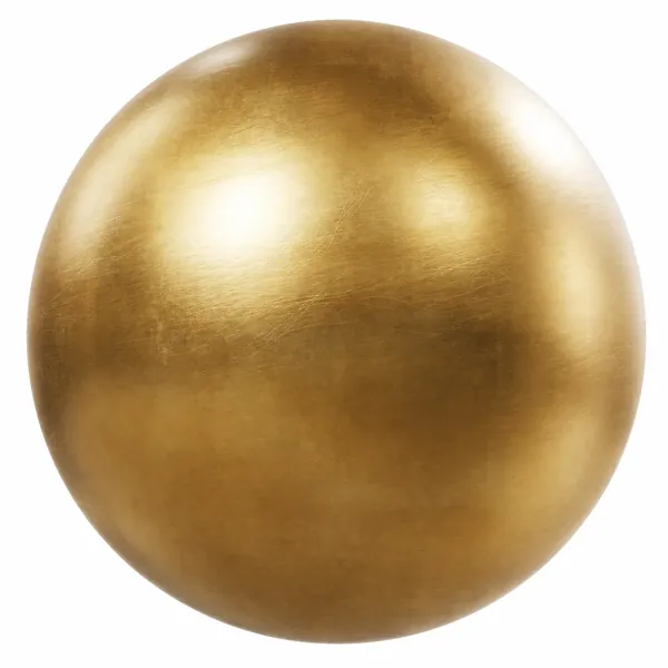 Warm Golden Brushed Metal Texture