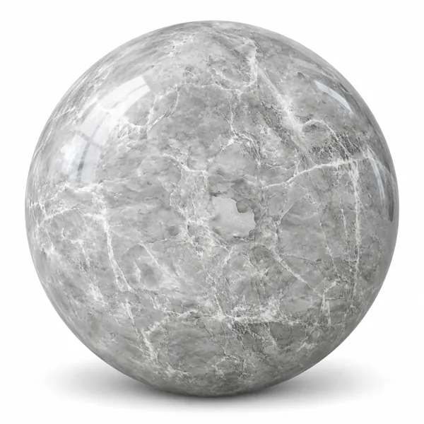 Silver Grey Crystalline Veined Ceramic Texture