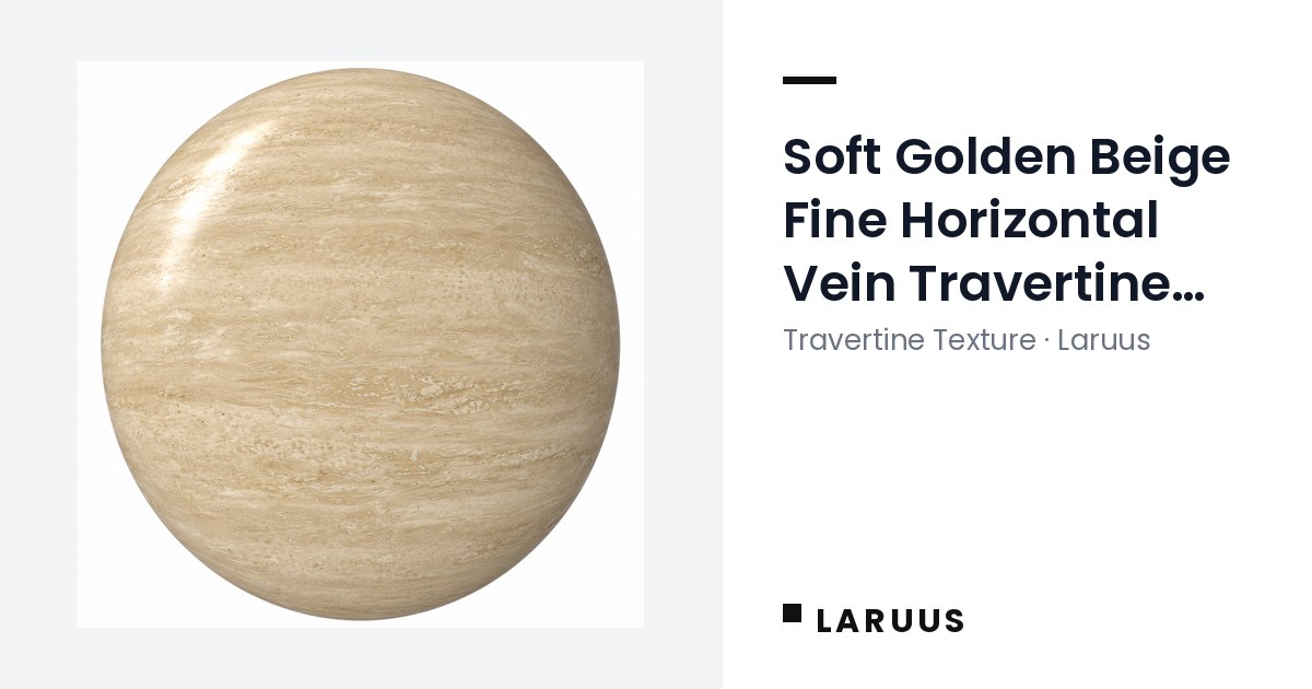 Travertine Texture Soft Golden Beige Fine Linear Veins · Laruus