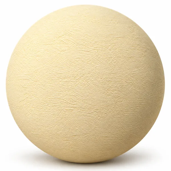Warm Cream Yellow Fine Swirl Plaster Texture