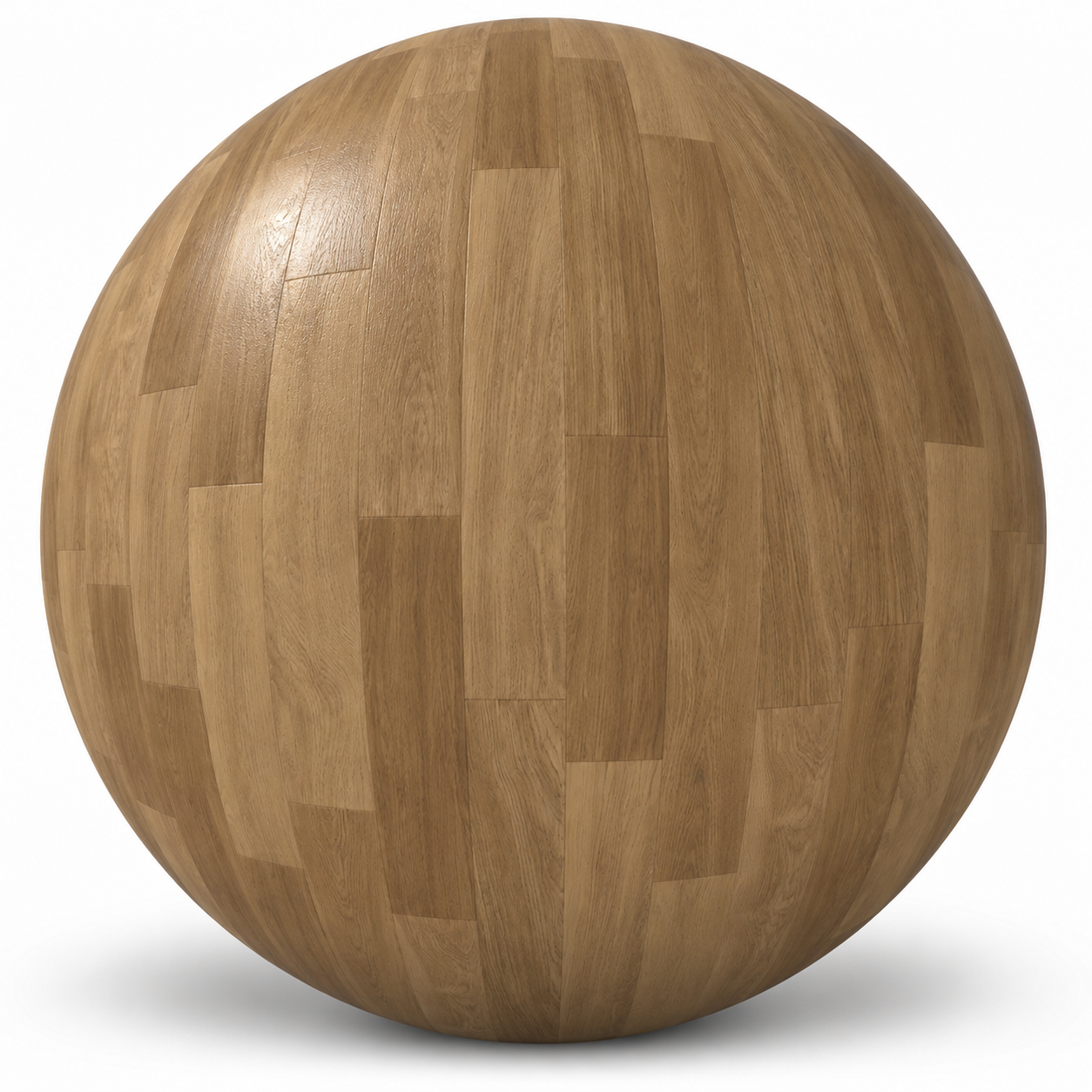Warm Natural Oak Strip Parquet Texture