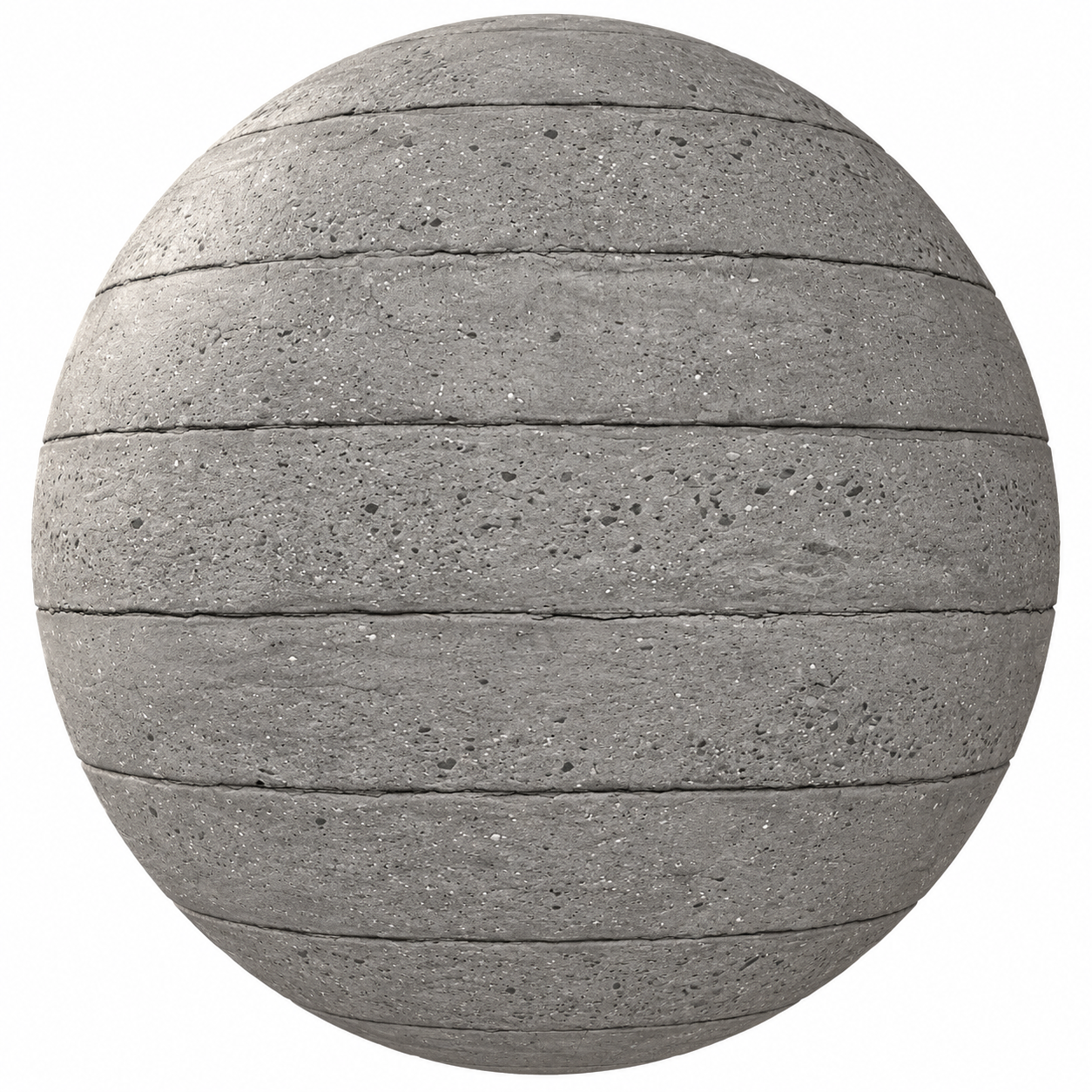 Cool Grey Porous Horizontal Layered Concrete Texture 1