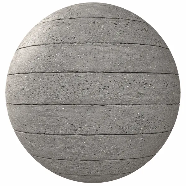 Cool Grey Porous Horizontal Layered Concrete Texture