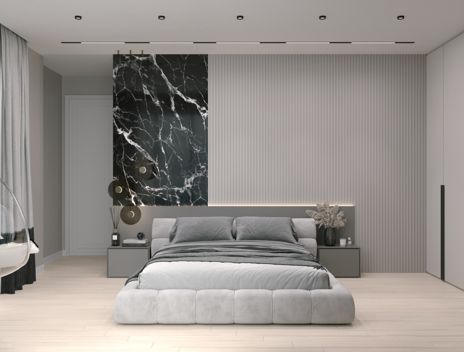Modern Master Bedroom Interior Visualization | Luxury Bedroom Design | 3ds Max & Corona Renderer
